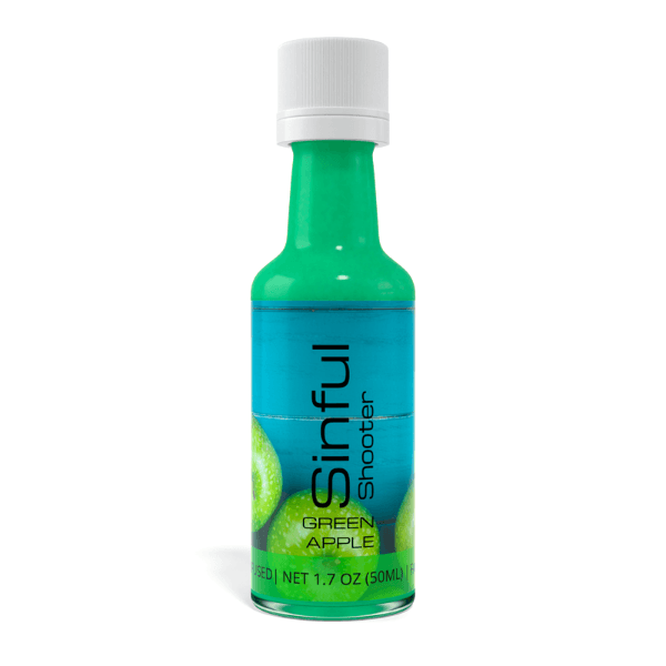 Sinful Beverages Shooter | Green Apple | 100mg