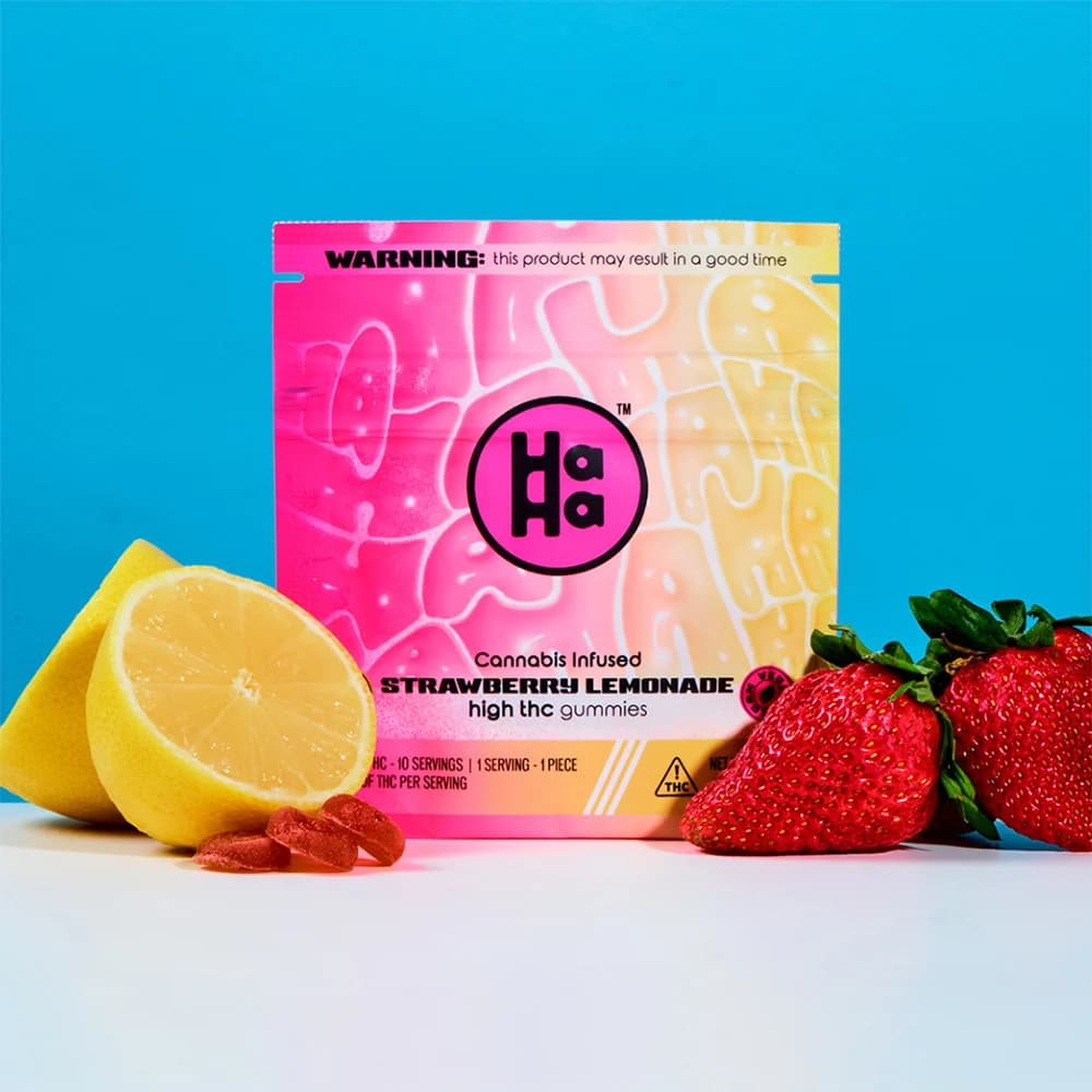 HaHa Edibles Strawberry Lemonade [10pk] (100mg)