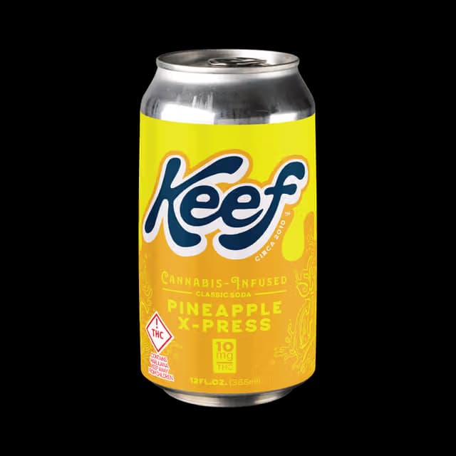 Keef Classic Soda Pineapple X-Press | 10mg Beverages
