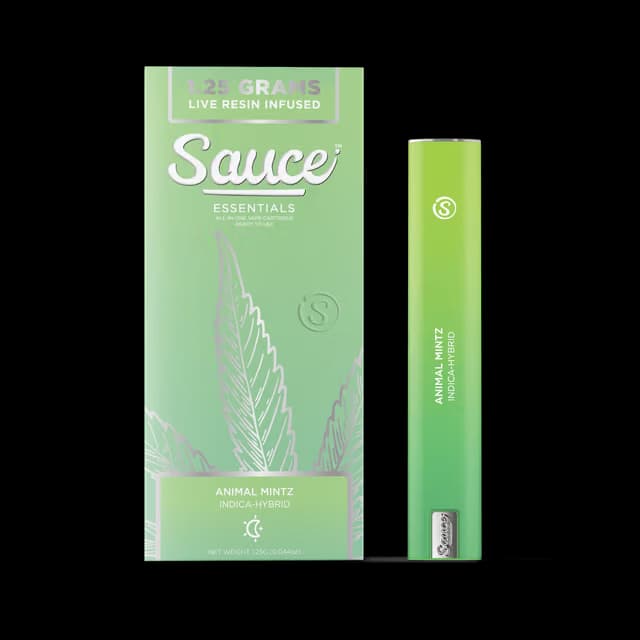 Sauce Animal Mintz | 1.25g Live Resin AIO Concentrates