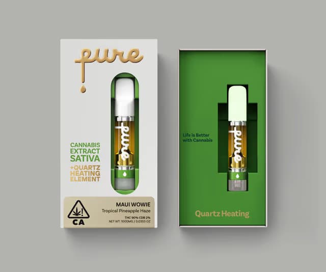 Pure Vape Maui Wowie | 1G Cartridge