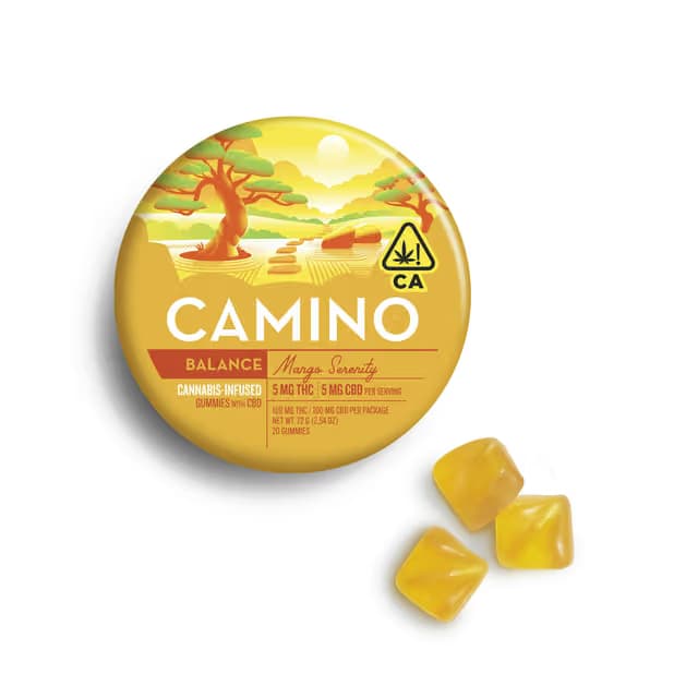 Caminos Mango Serenity CBD 1:1 | 100mg Gummies