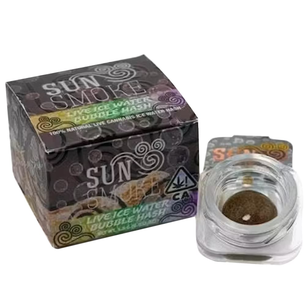 SunSmoke Gelato 41 | 1.5g Live Ice Water Bubble Hash