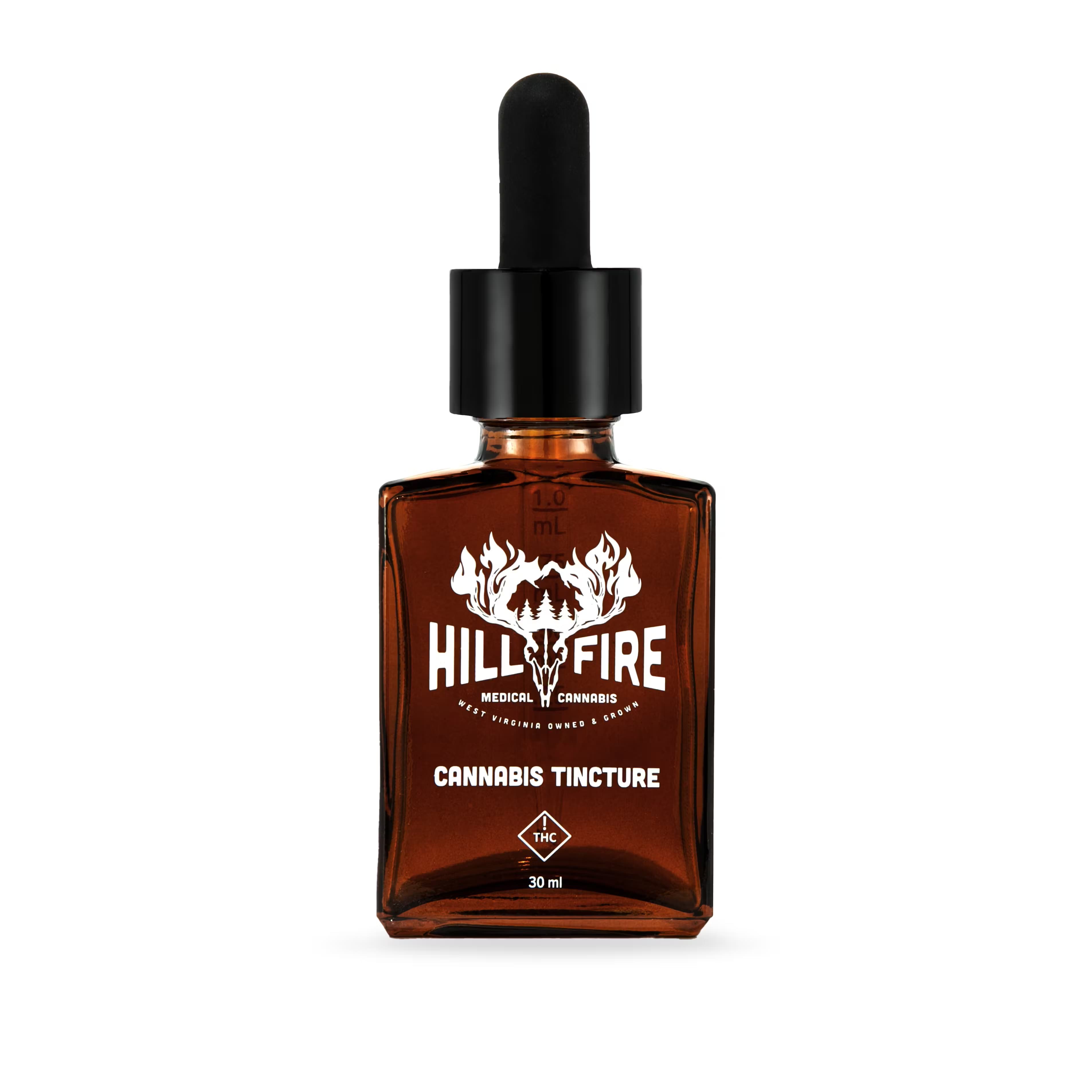 Hillfire THC Rich Mint Tincture 30mL (600mg)