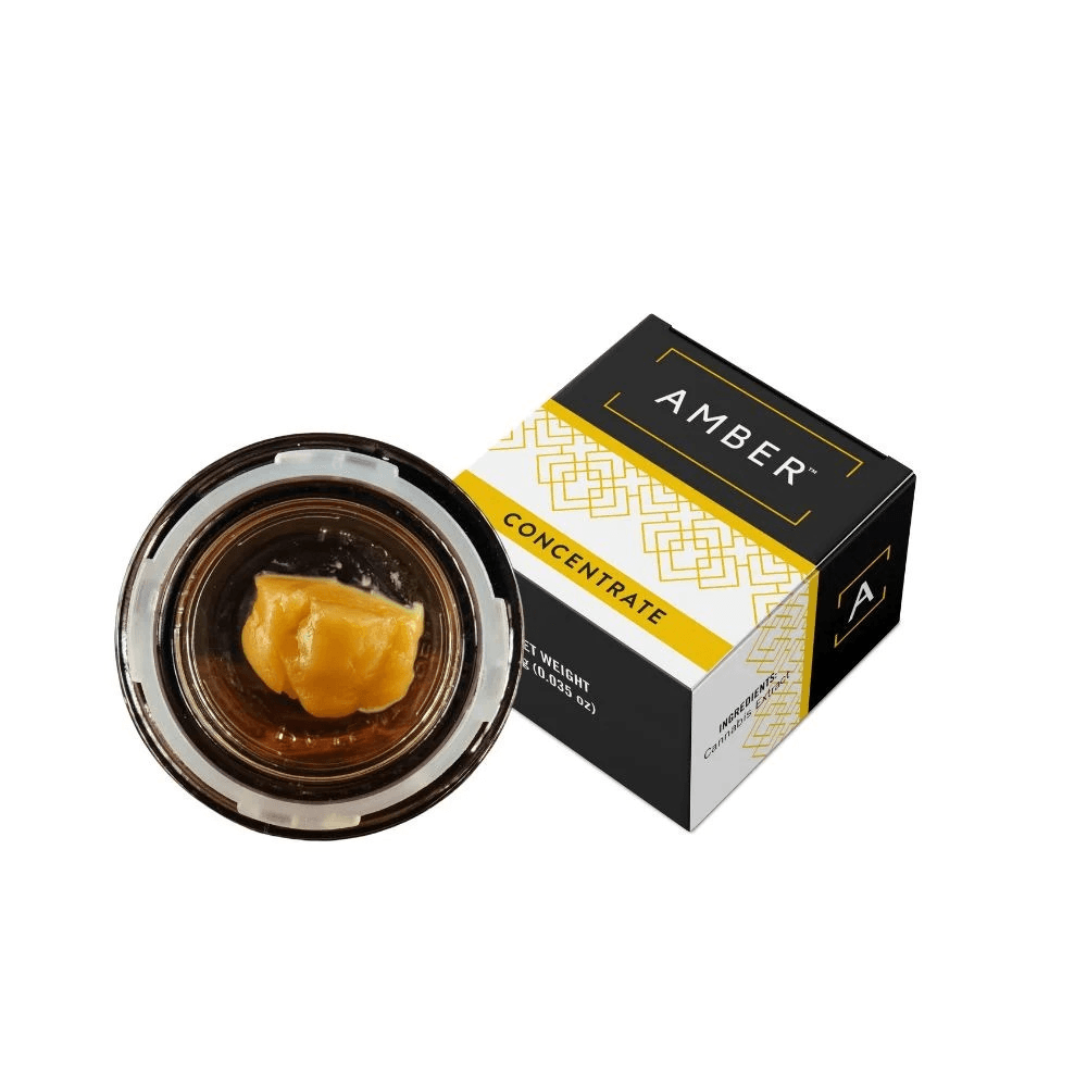 AMBER Forbidden Fruit Cake Live Rosin Badder