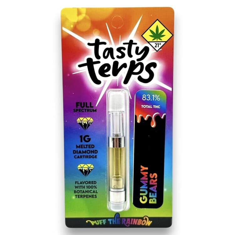 Tasty Terps Gummy Bears - Flavored Cartridge