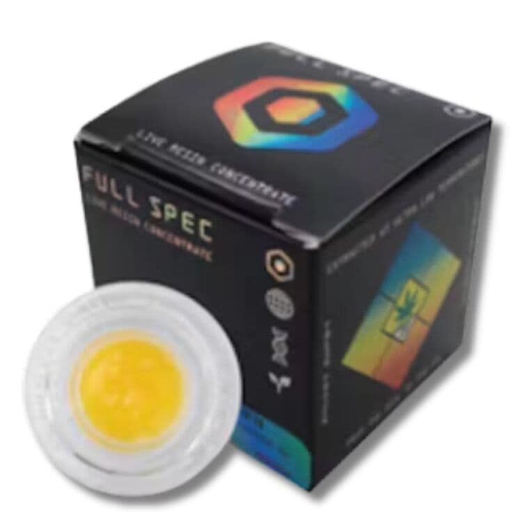 Full Spec Apple Sundae Live Resin Badder Concentrate (Full Spec)