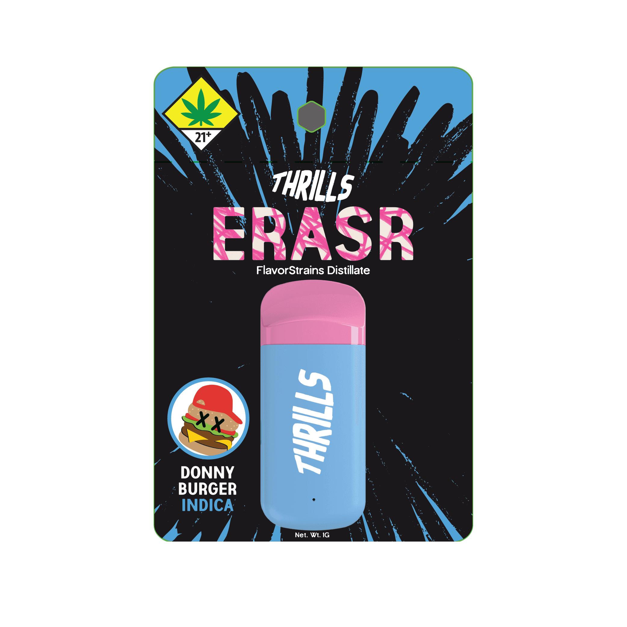 Thrills Donny Burger - FlavorStrains Erasr - All-In-One - 1g