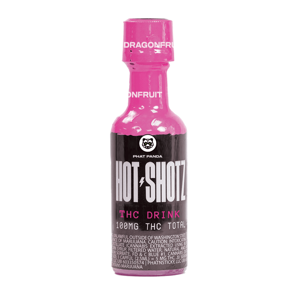 Hot Shotz Dragon Fruit THC | THC 1pk | (100mg)