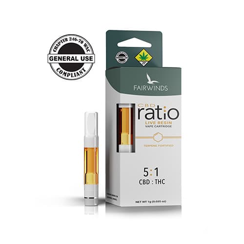Fairwinds CBD 5:1 Ratio Cartridge