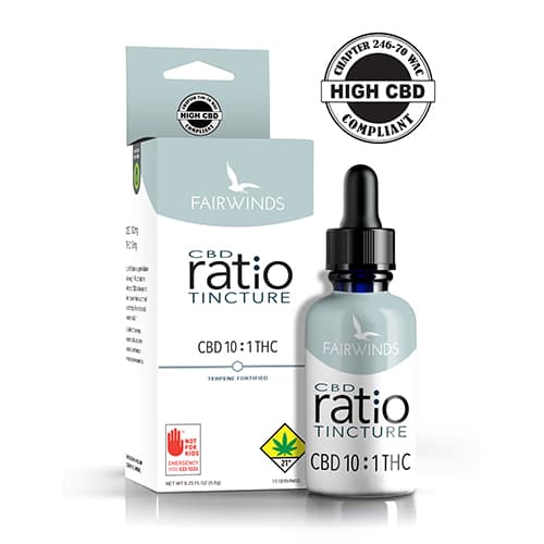 Fairwinds CBD Ratio Tincture 10:1