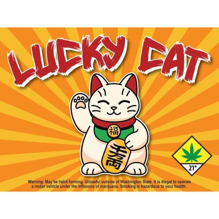 Lucky Cat Shortbread 28g