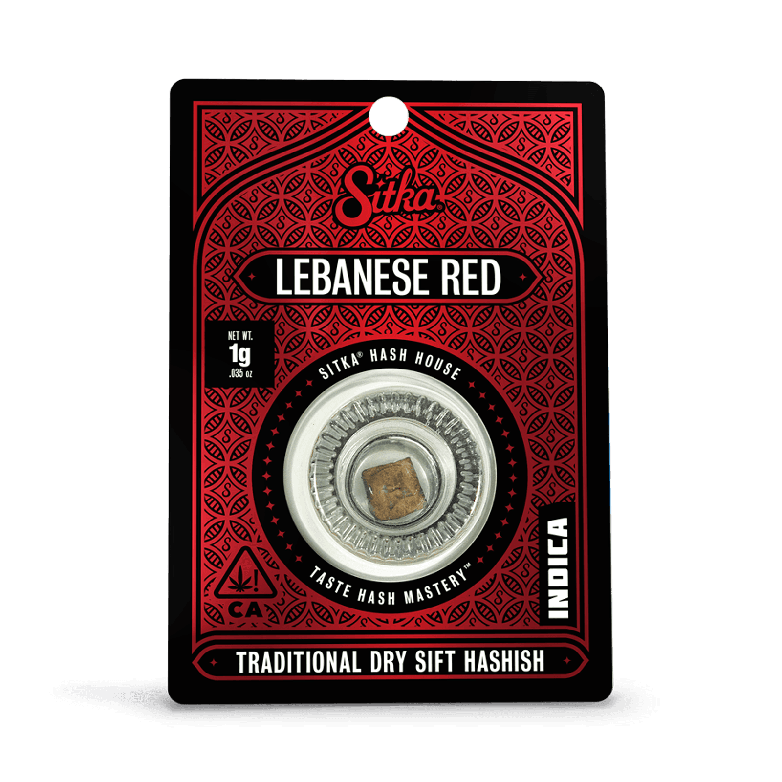 Sitka Lebanese Red Dry Sift Hashish | 1g