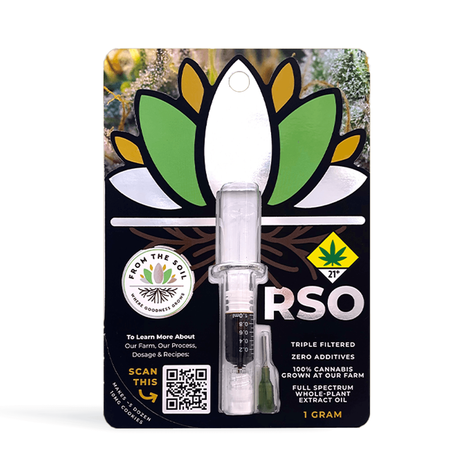 From The Soil CBD Cannatonic RSO | 1g