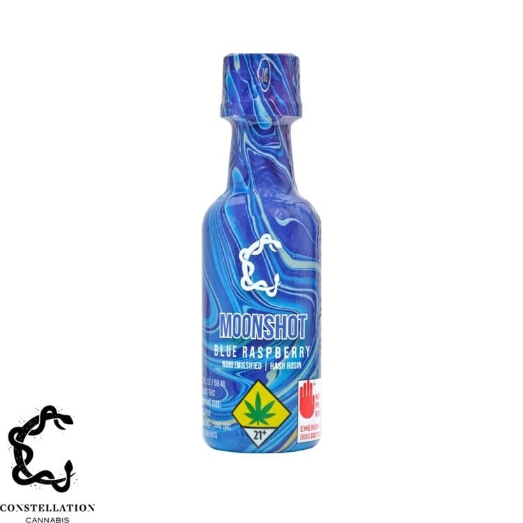 Constellation Cannabis Moonshot - Blue Raspberry - 100mg THC 100mg CBN