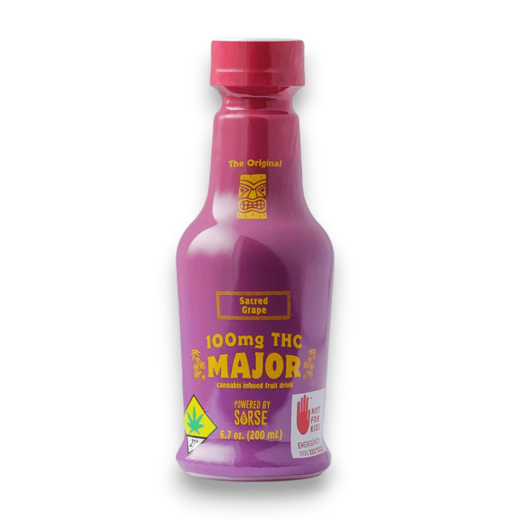 Major, Grape - Beverage 100mg