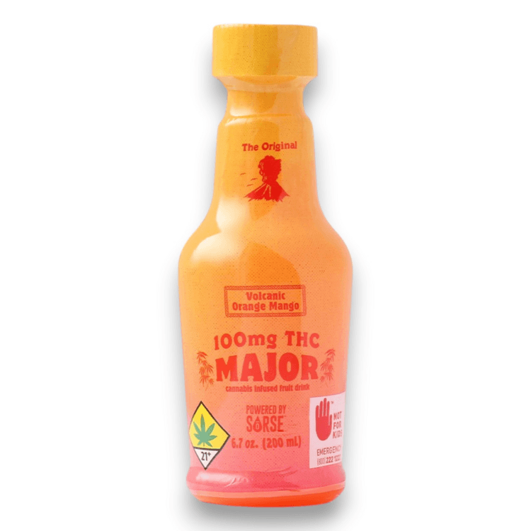 MAJOR Major: Orange Mango - Beverage 100mg Beverages