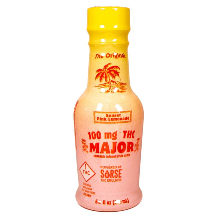 MAJOR Major: Pink Lemonade - Beverage 100mg Beverages