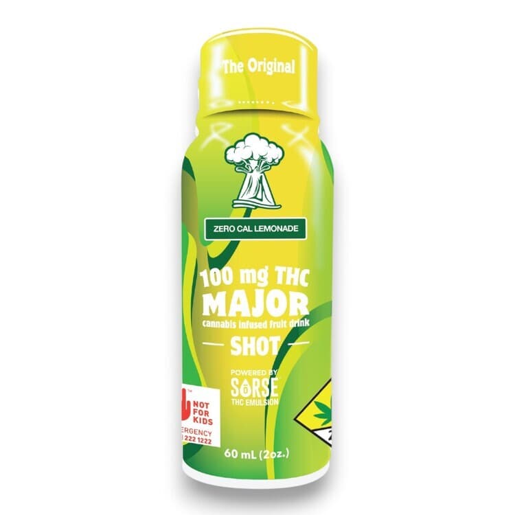 MAJOR Major: Zero Calorie Lemonade - Blast Shot 100mg