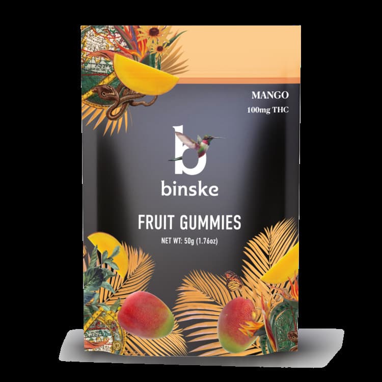 binske Binske: Mango - Fruit Gummies 10pk 100mg