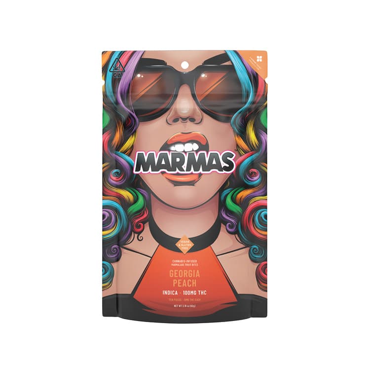 Marmas Hybrid Georgia Peach - 10pk 100mg