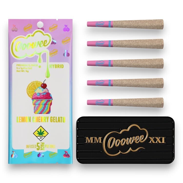Ooowee Ooowee: Lemon Cherry Gelato - IPR 5pk