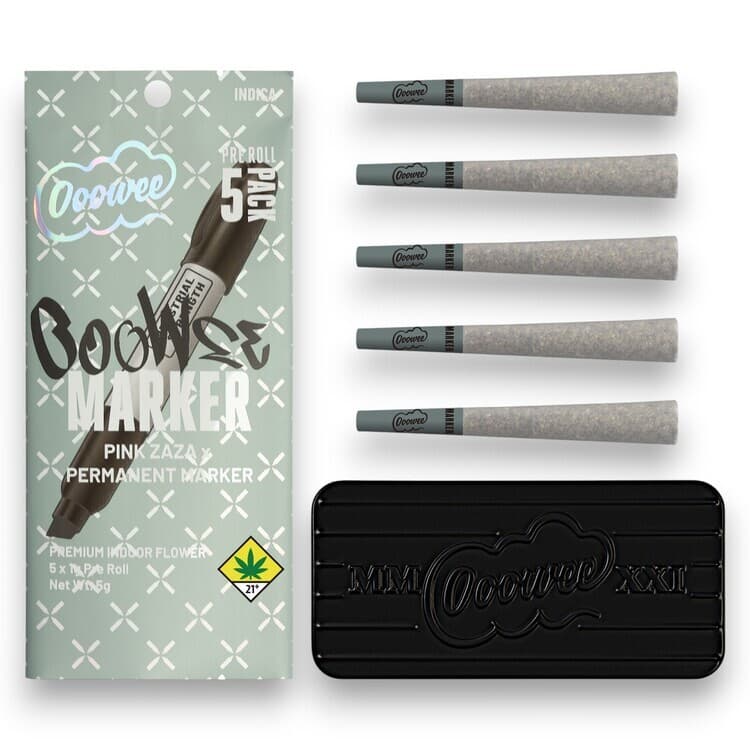 Ooowee Ooowee Marker - PR 5pk Pre-rolls