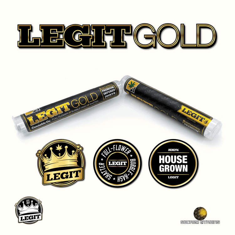 Legit Legit Gold: Drunken Hashplant - IPR