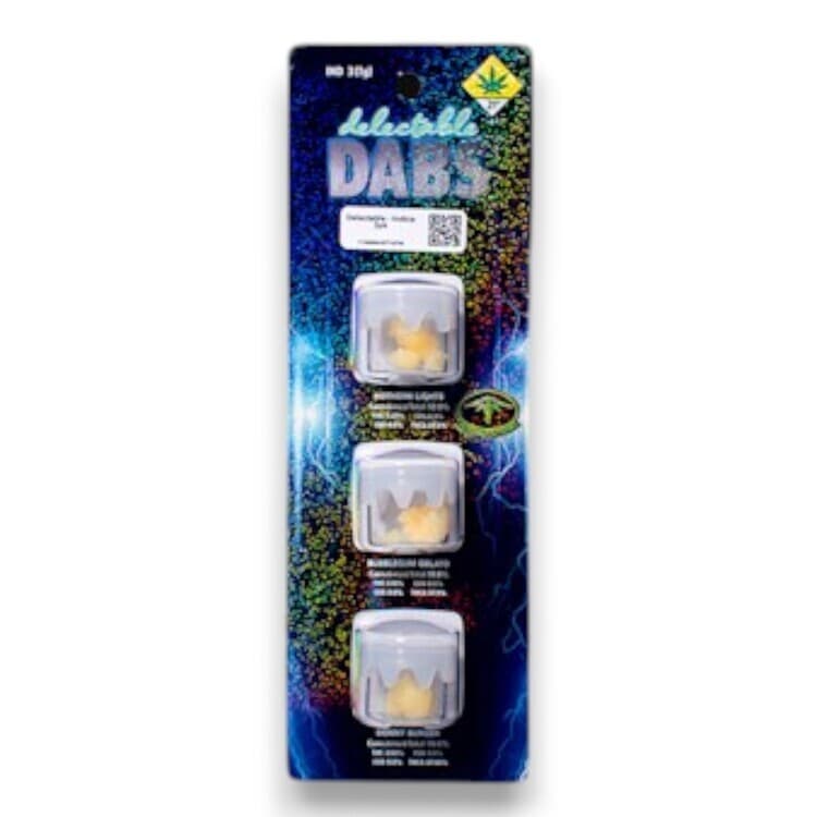 Delectable Dabs Delectable Dabs: Indica - Wax 3pk