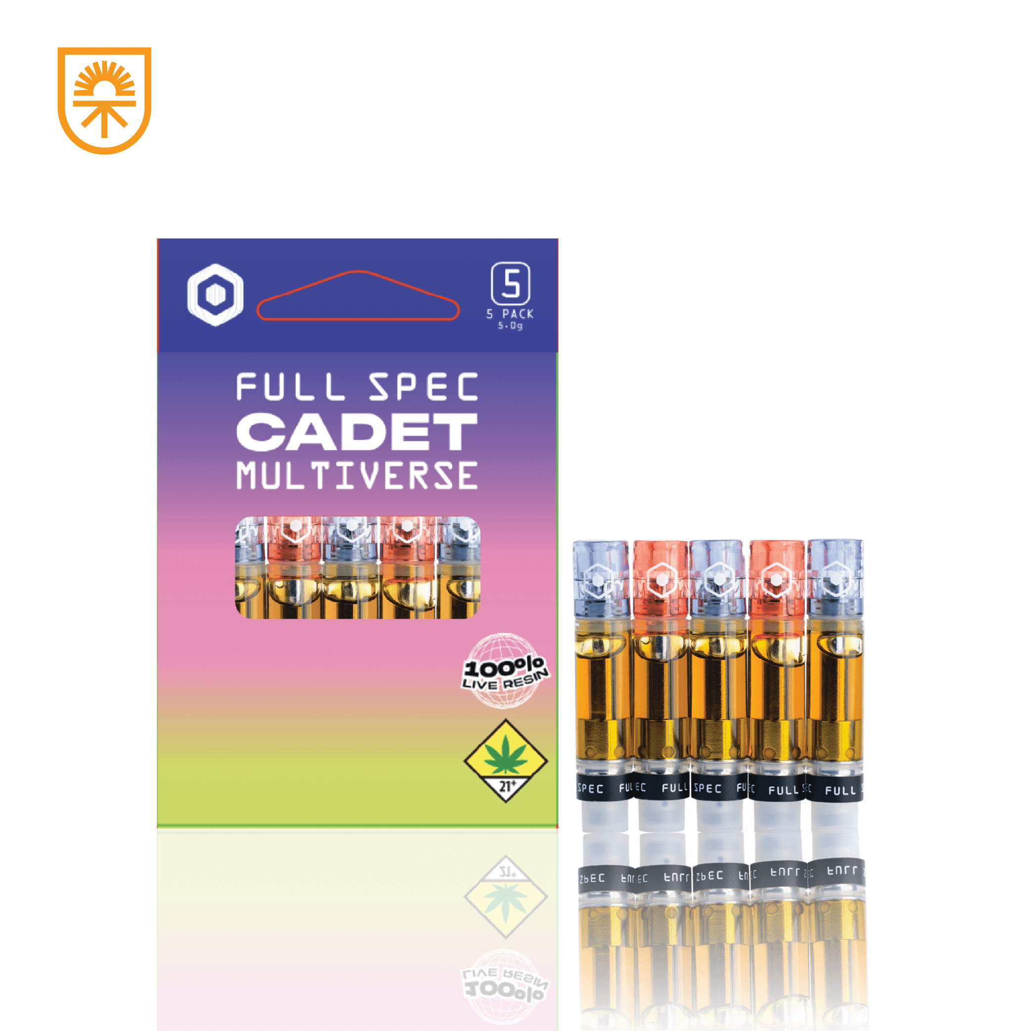 Full Spec (HS) Snowman x (H) White Runtz - Cadet Multiverse Liquid Live Resin 5 Pack - 5g