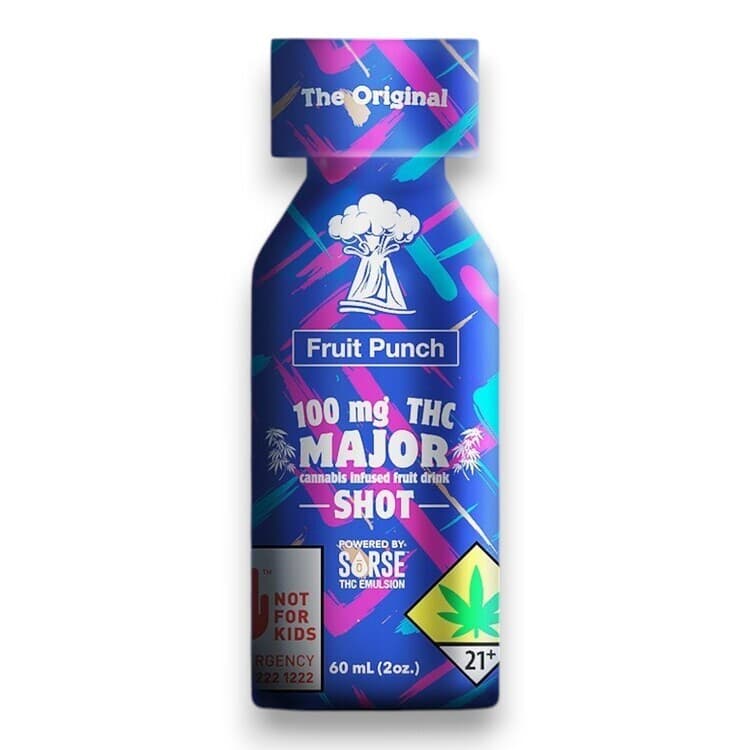 Majors Fruit Punch 100mg Shot (Majors)