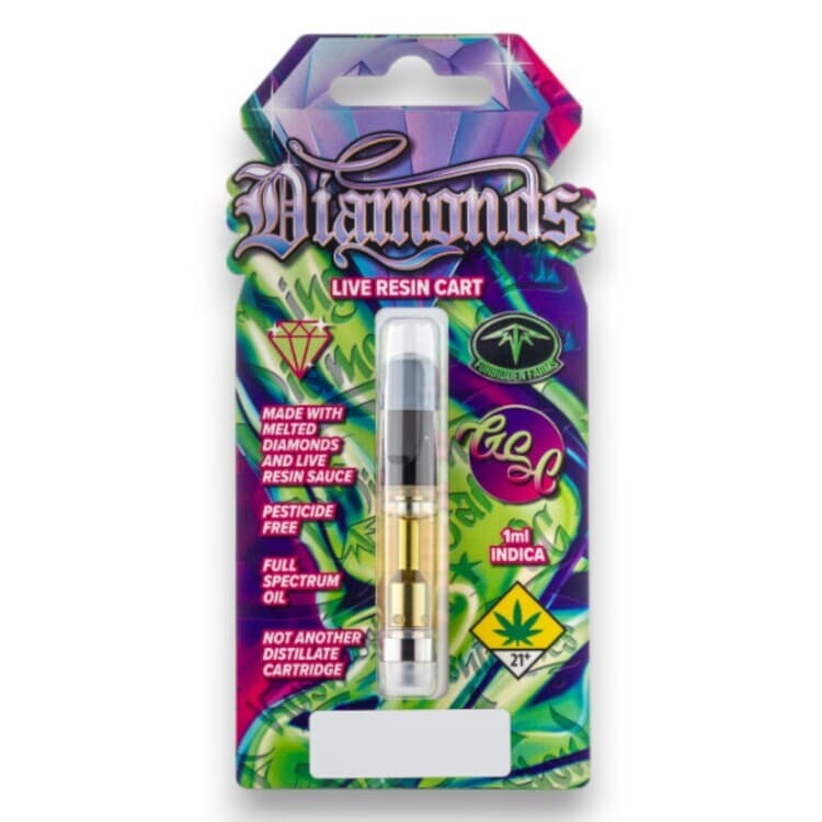 Diamonds GSC - Live Resin Cartridge