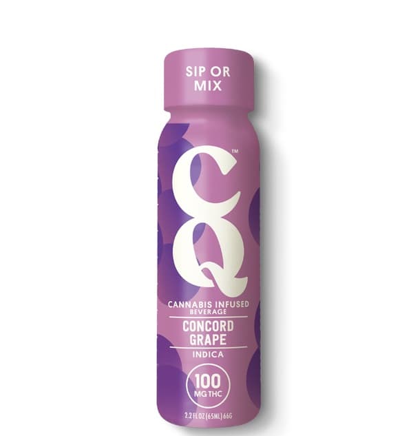 CQ Concord Grape Drink 100mg CQ Beverages