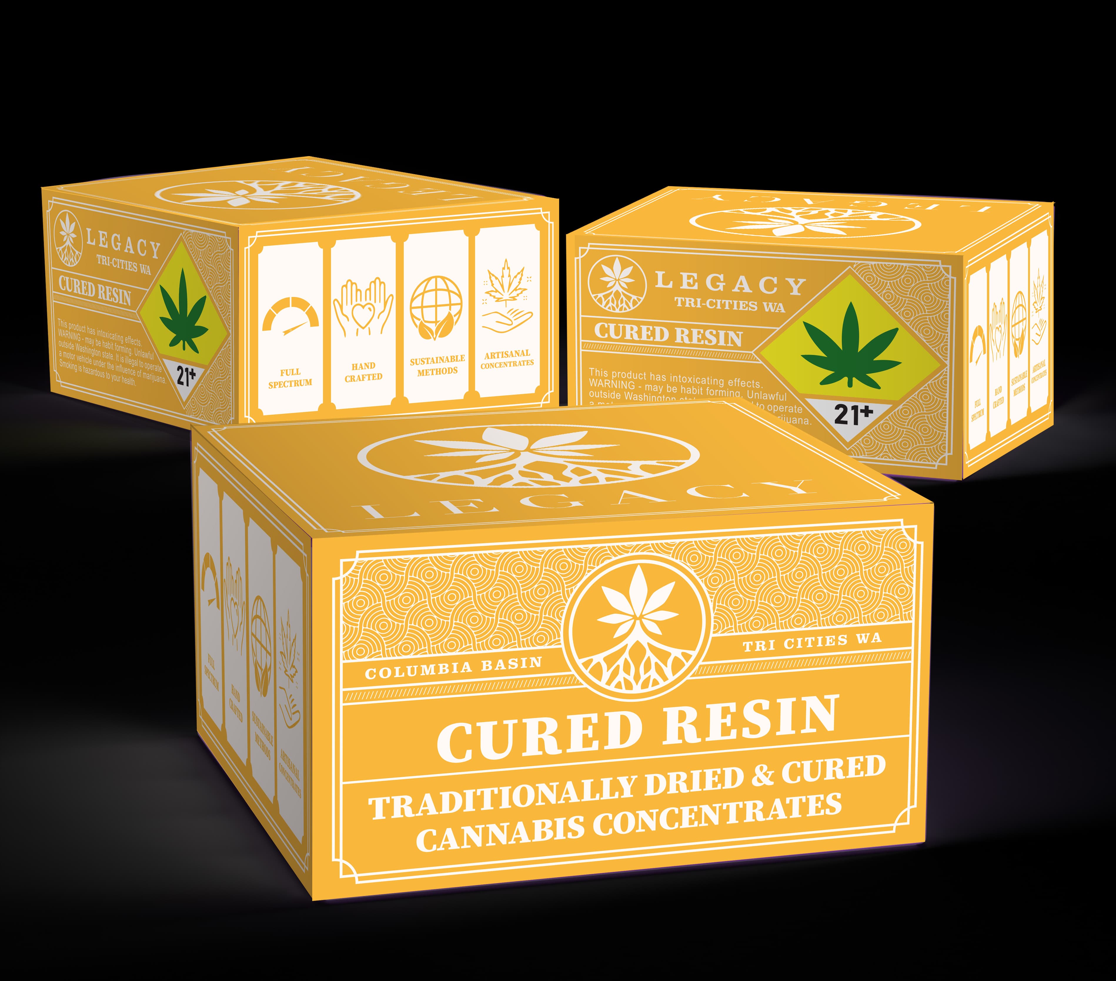 Legacy Cake | Cured Resin 1g | Indica