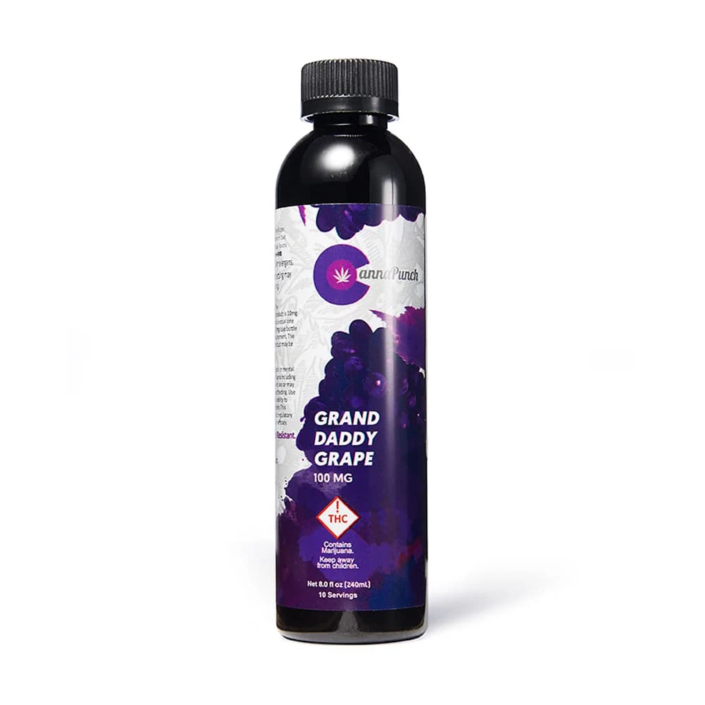 CannaPunch Grand Daddy Grape [8oz] (100mg)