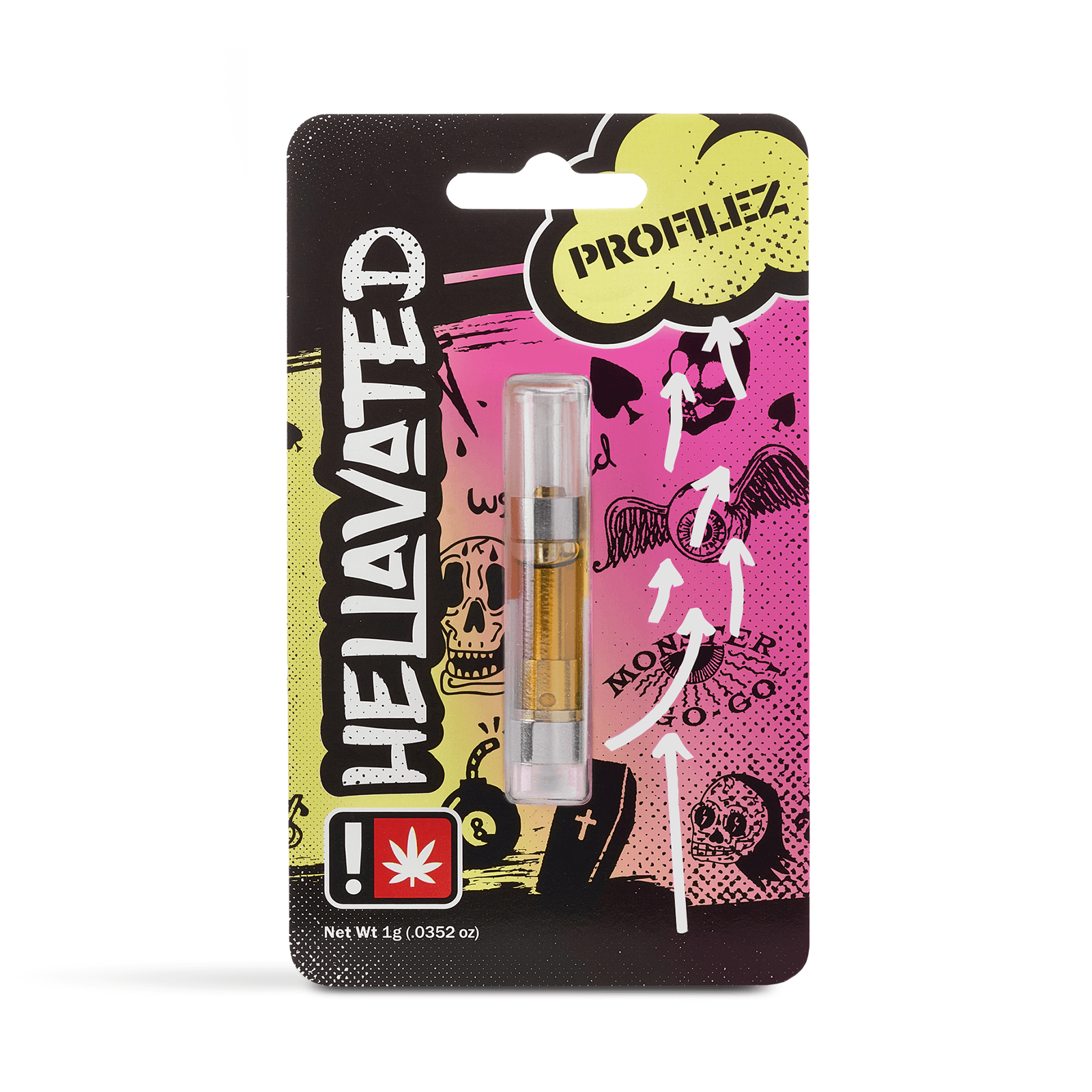 Hellavated Double Mint Profilez Cartridge | 1g