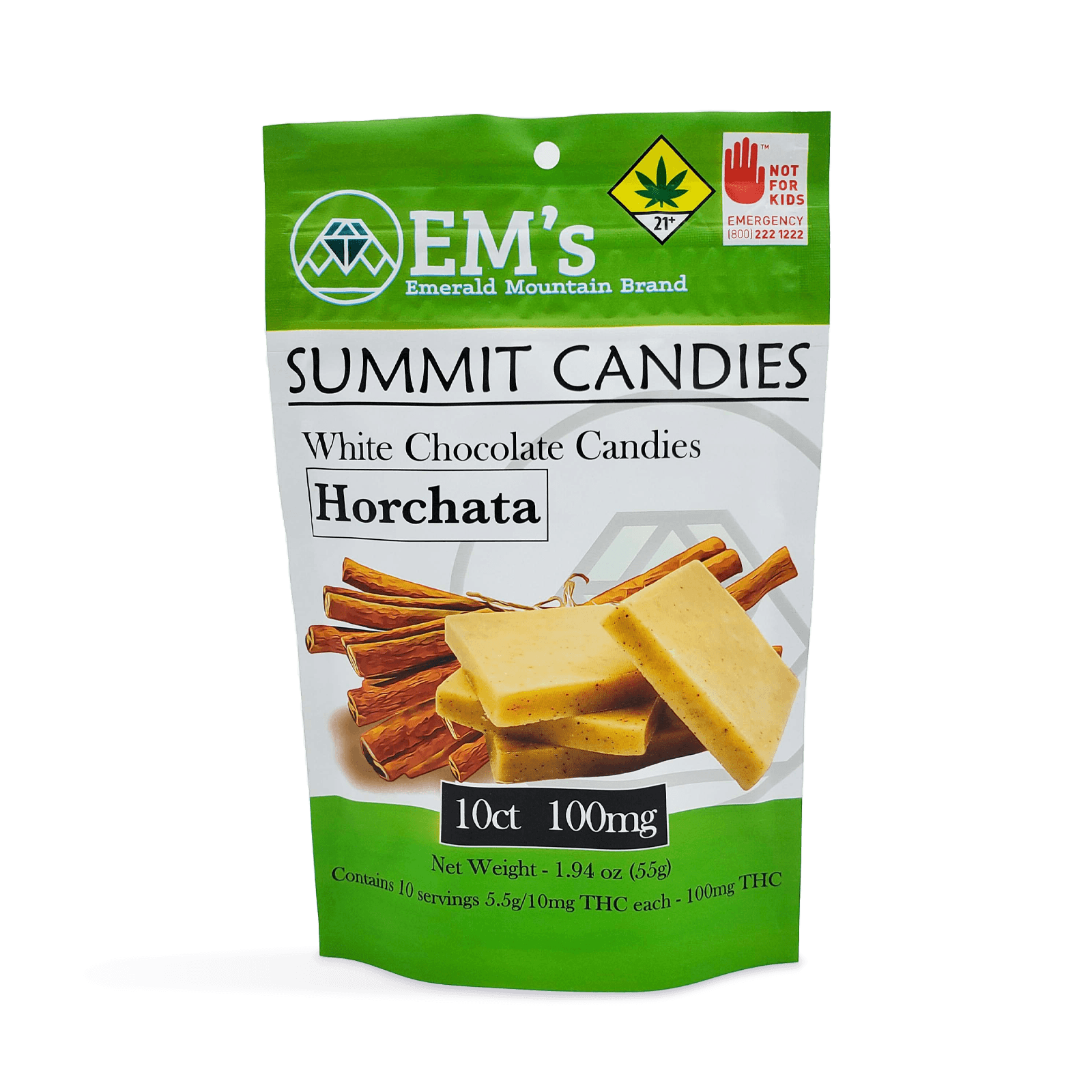 Emerald Mountain EMERALD MOUNTAIN EDIBLE HORCHATA 100MG