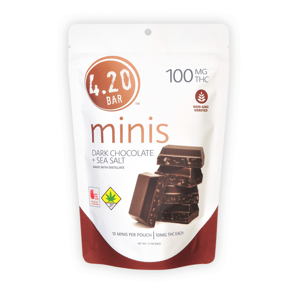 4.20 Bar Dark Chocolate Sea Salt Minis