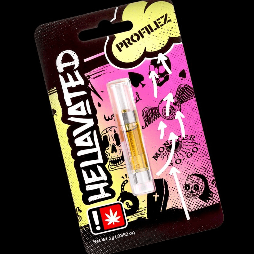 Hellavated Cherry Pie Profilez Cartridge | 1g (DOH)