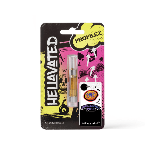 Hellavated Huckleberry Piez - Profilez Cartridge | 1g (DOH)