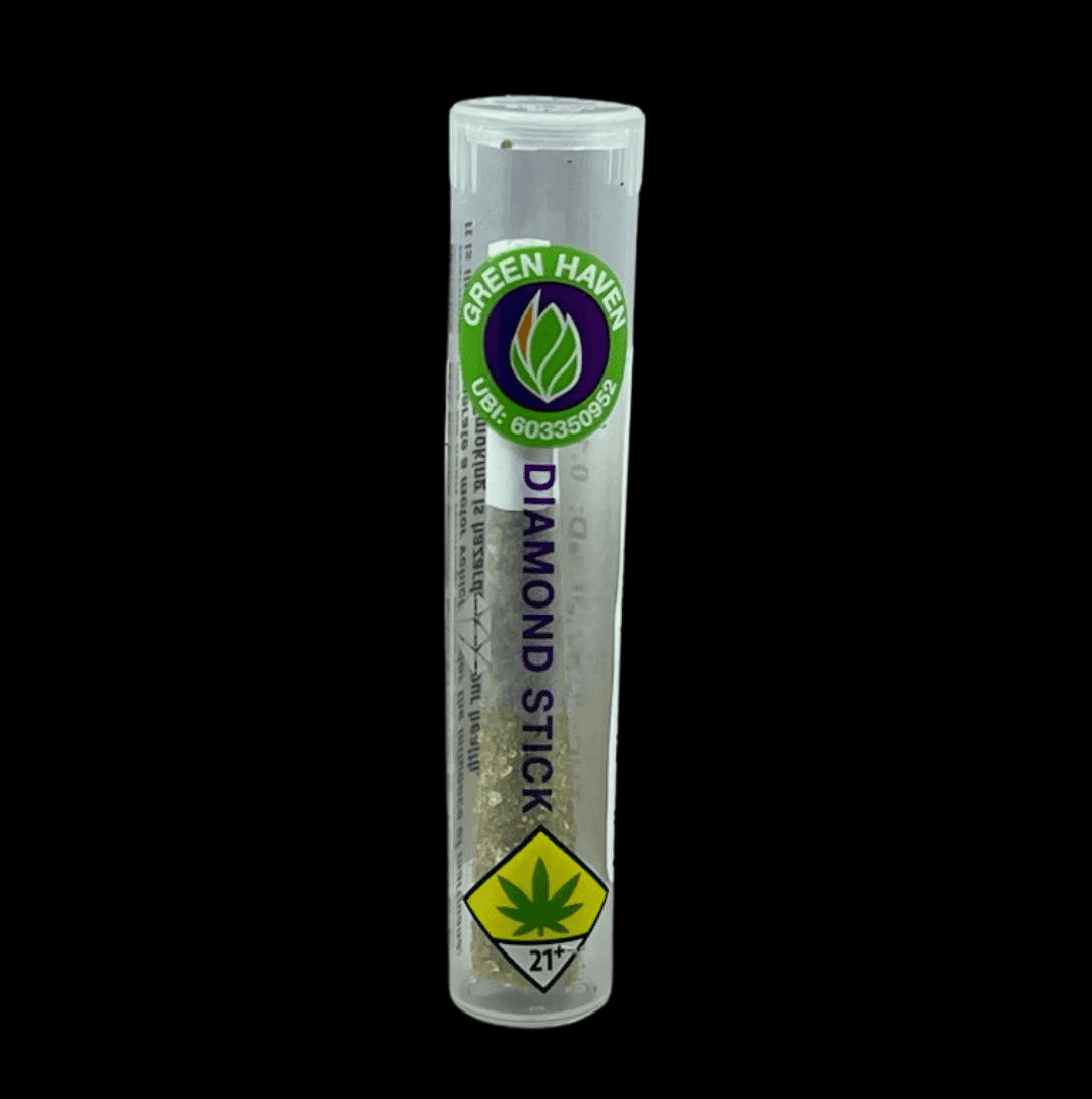 Green Haven Diamond Stick Sativa Infused Pre-Roll 2-pack | 1g