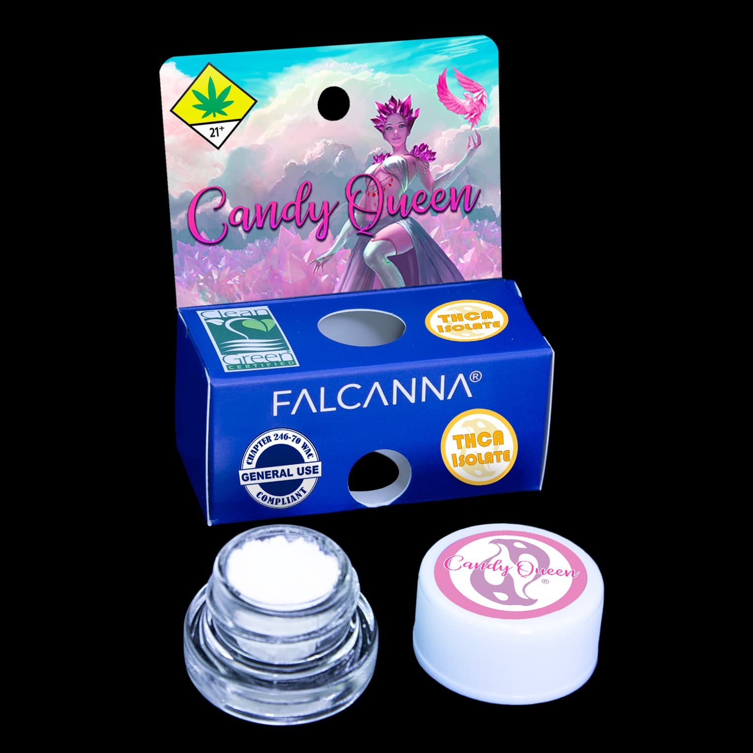 Falcanna Candy Queen THCA Isolate | 1g (DOH)