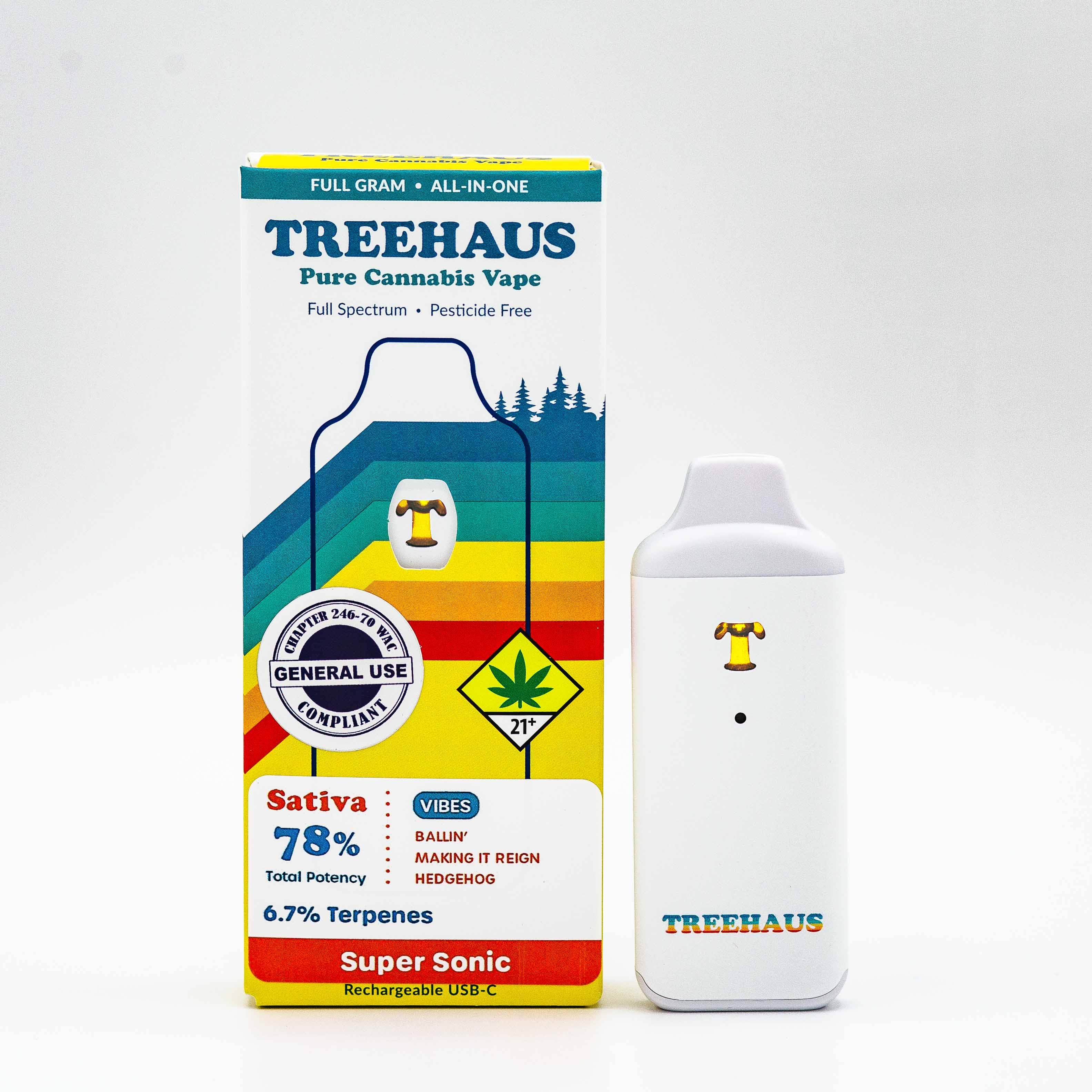 Treehaus Super Sonic Disposable | 1g