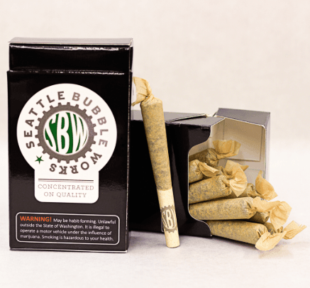 Seattle Bubble Works Wedding Cake Infused Pre-Roll Pack 10pk | 5g (DOH)