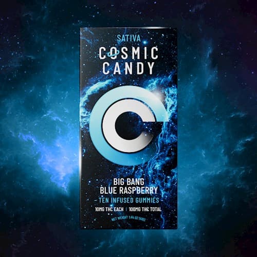 Cosmic Candy Big Bang Blue Raspberry Sativa Flying Saucers (DOH)