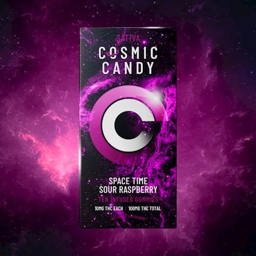Cosmic Candy Space Time Sour Raspberry Sativa Flying Saucers (DOH)