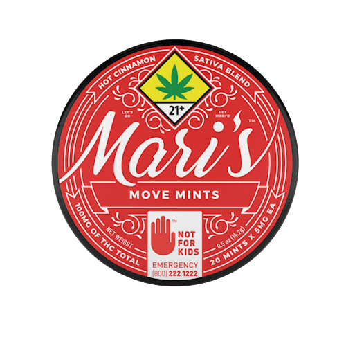 Mari's Mints Hot Cinnamon - Sativa - Move - 20 PK