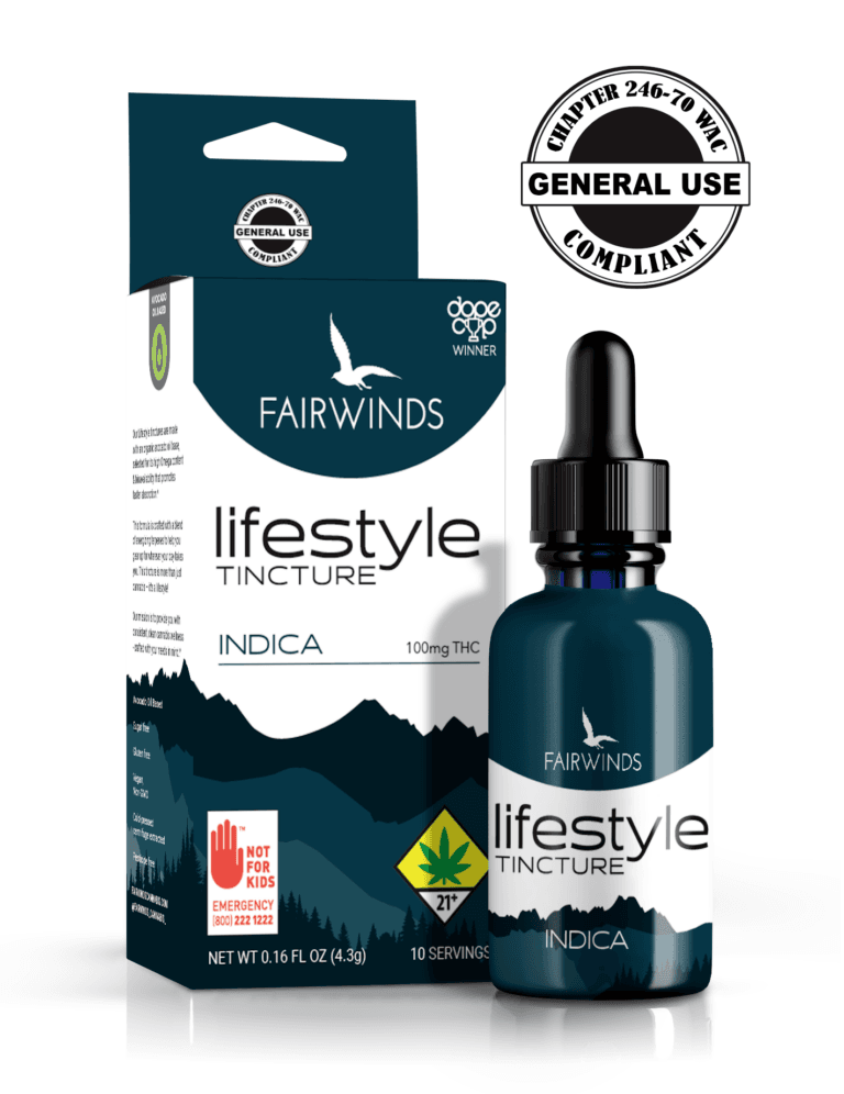 Fairwinds Indica Lifestyle Tincture (DOH)