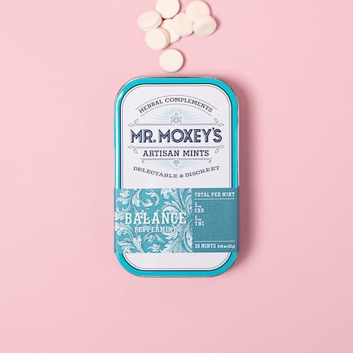 Moxey Mints Moxey Vanilla Peppermint Mints 3:1 CBD | 400mg (DOH)