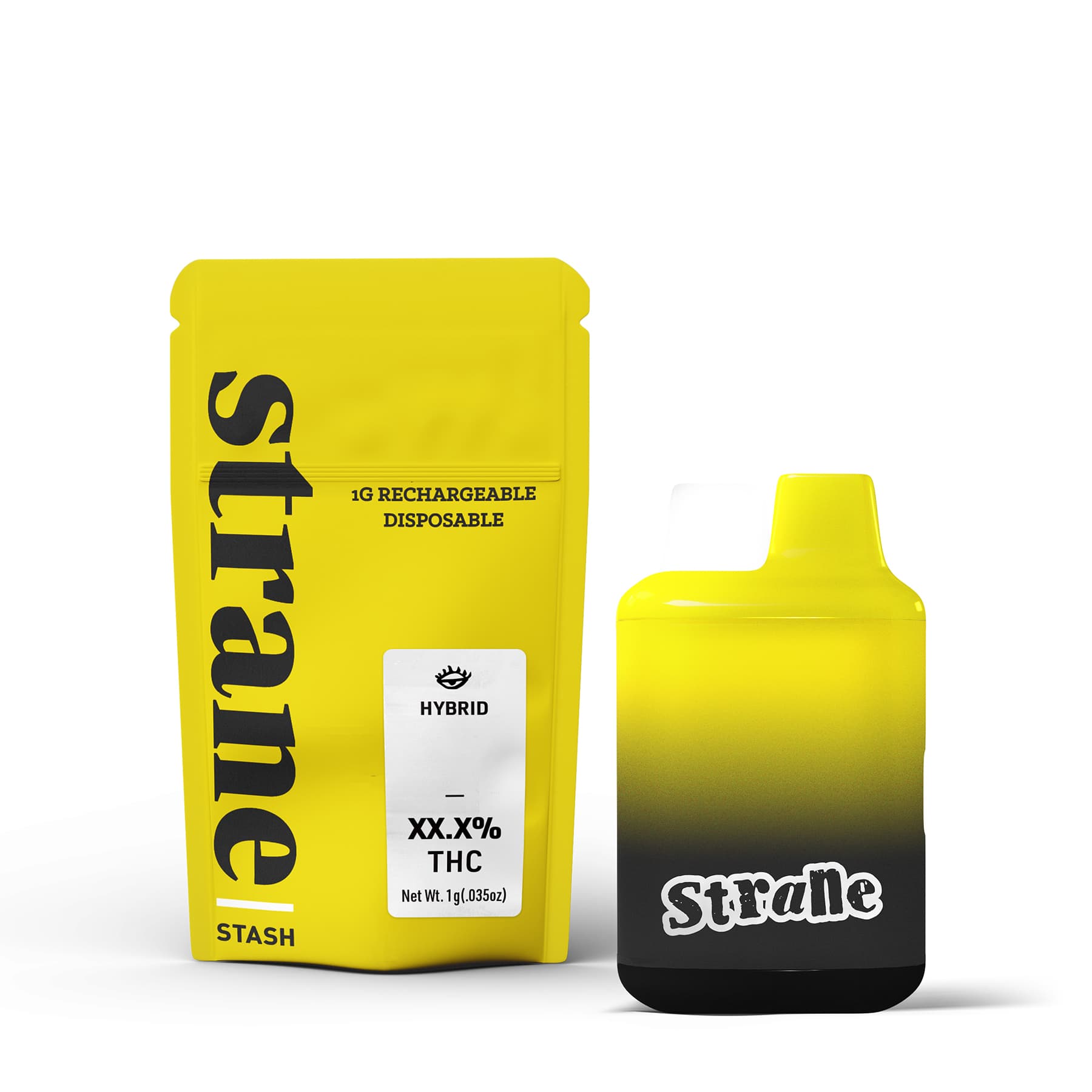 Strane Banana Rntz Live Terpene Rip Stick Disposable